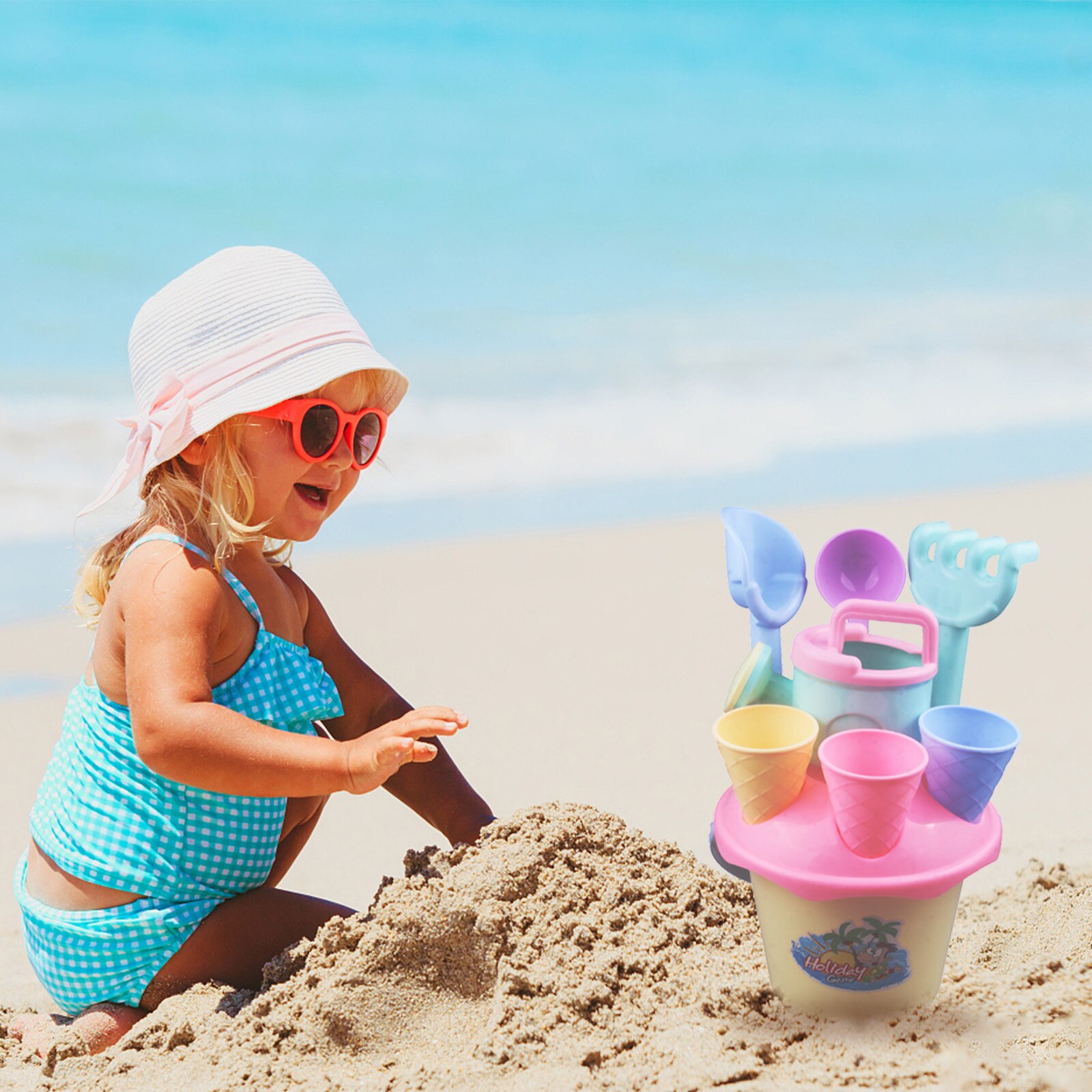 12Pc Zee Strand Speelgoed Dier Zand Mal Combinatie Cadeaus Voor Jongens En Meisjes Zomer Outdoor Speelgoed Voor Kinderen strand Spelen Zand