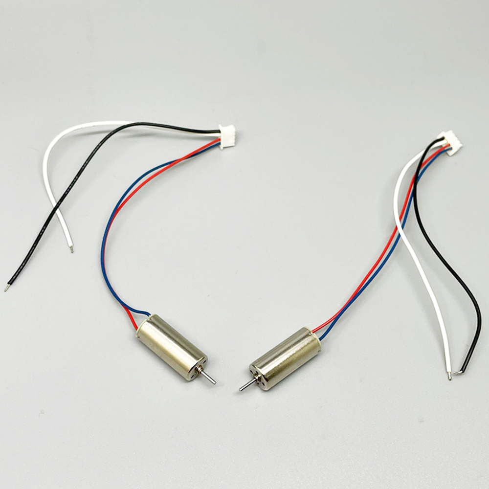 2 sztuk mikro 716 silnik bezrdzeniowy DC 3.7V 6V 7.4V 9700-19000RPM 7mm * 6mm mały silnik elektryczny silny wał magnetyczny średnica 0.8mm