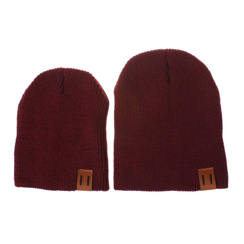 Heren dames meisjes jongens schedelmuts mutsen skimutsen mutsen effen unisex muts herfst winter wolmixen zachte warme gebreide muts