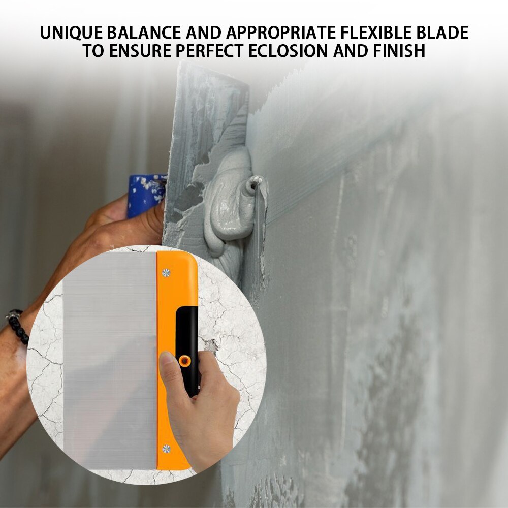 4PCS 4/6/8/10 Inch Stainless Steel Putty Knife Paint Tool Gypsum Shovel Filling Spatula Wallpaper Putty Wall Decoration