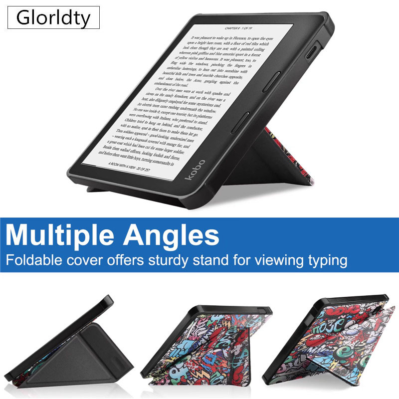 robić Kobo Libra 2 przypadku, automatyczne uśpienie/budzić magnetyczny sprytny pokrywa robić Kobo szałwia przypadku