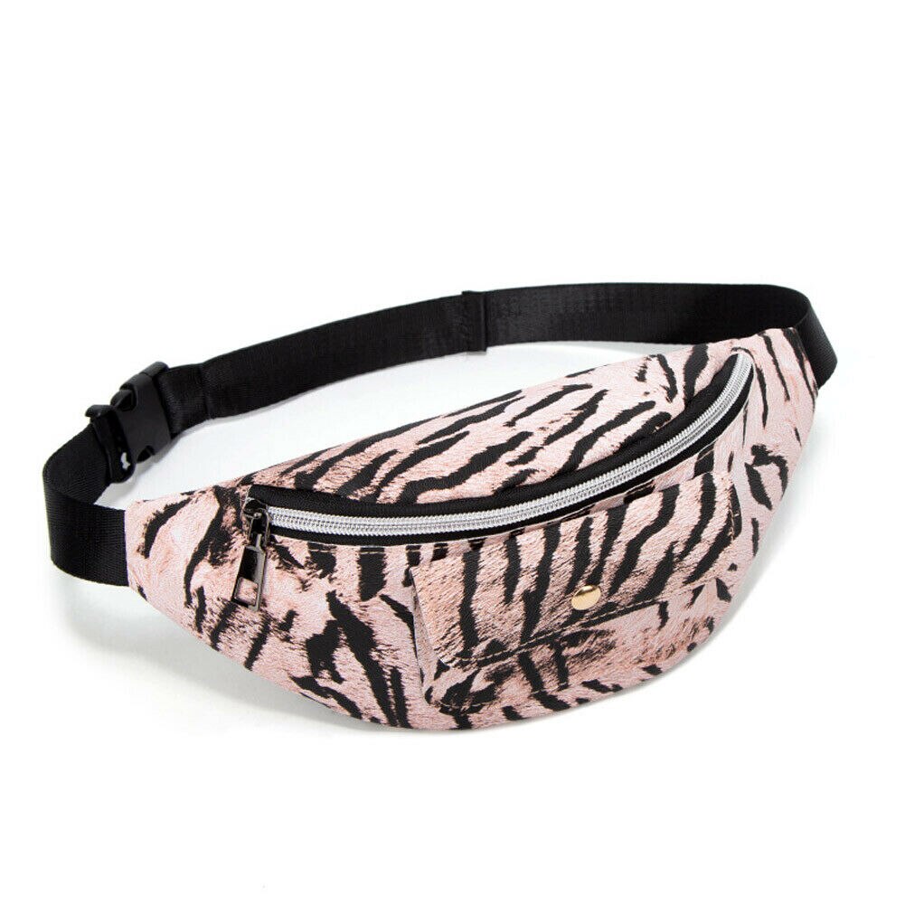 Stijl Taille Tas Vrouwelijke Riem Borst Handtas Unisex Fanny Pack Dames Taille Pack Belly Tassen Portemonnee: Roze