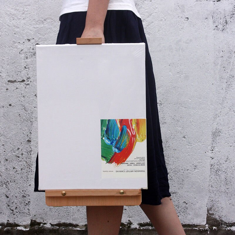 Caballete ajustable multifuncional con caja de madera integrada mesa de pintura de dibujo artístico, Maleta de pintura al óleo, suministro de Arte de escritorio