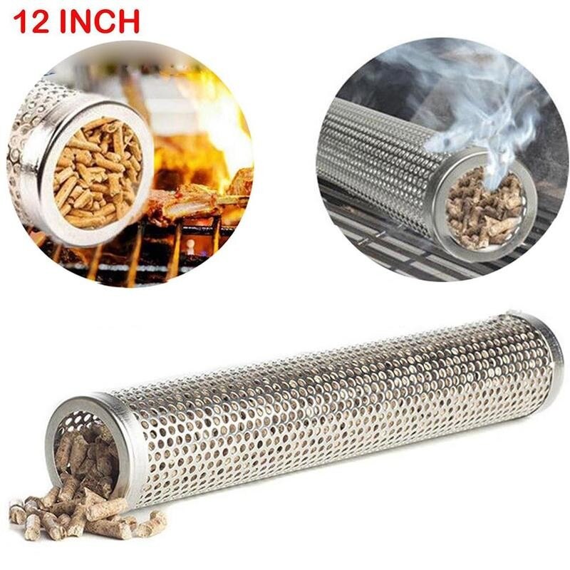 grill stal perforowana siatka palacz rura filtr gadżet gorący zimny palenie okrągły kwadrat grill rura metalowa fajka