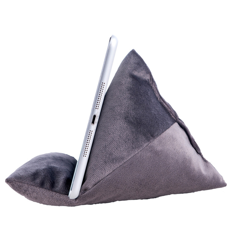Stand Pillow Mobile Phone Holder Lazy People Soft Portable Cushion Bean Bag for Laptop QJY99