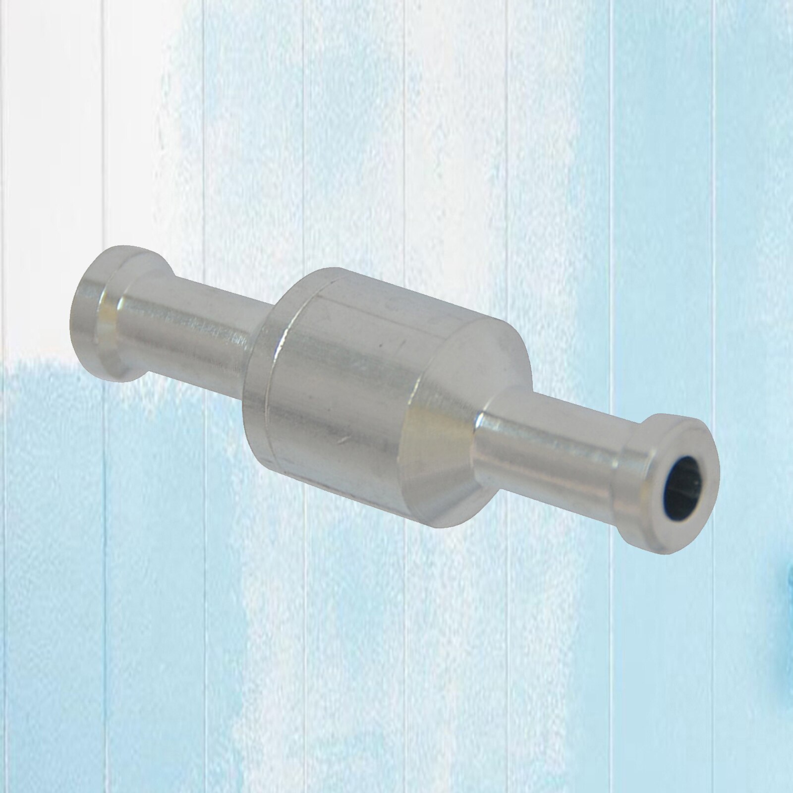 8mm 5/16" One Way Non-Return Aluminium Check Valve for Fuel Gas Liquid Air Aluminium Alloy