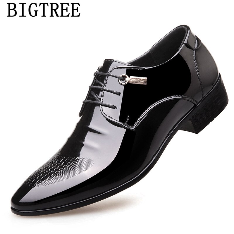 Bruiloft Schoenen Mannen Jurk Italiaanse Business Schoenen Mannen Oxford Lederen Coiffeur Formele Schoenen Mannen Elegante Zapatos Oxford Hombre Bona