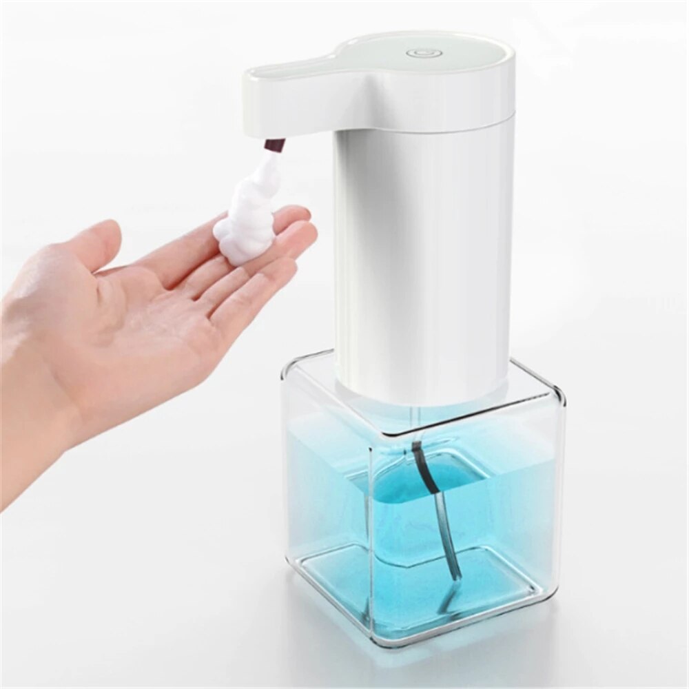 USB Charge Automatic Sensor Foam Soap Dispenser Intelligent Induction Foam Dispenser Smart Liquid Soap Dispenser Auto Touchless: USB Charge 250ML
