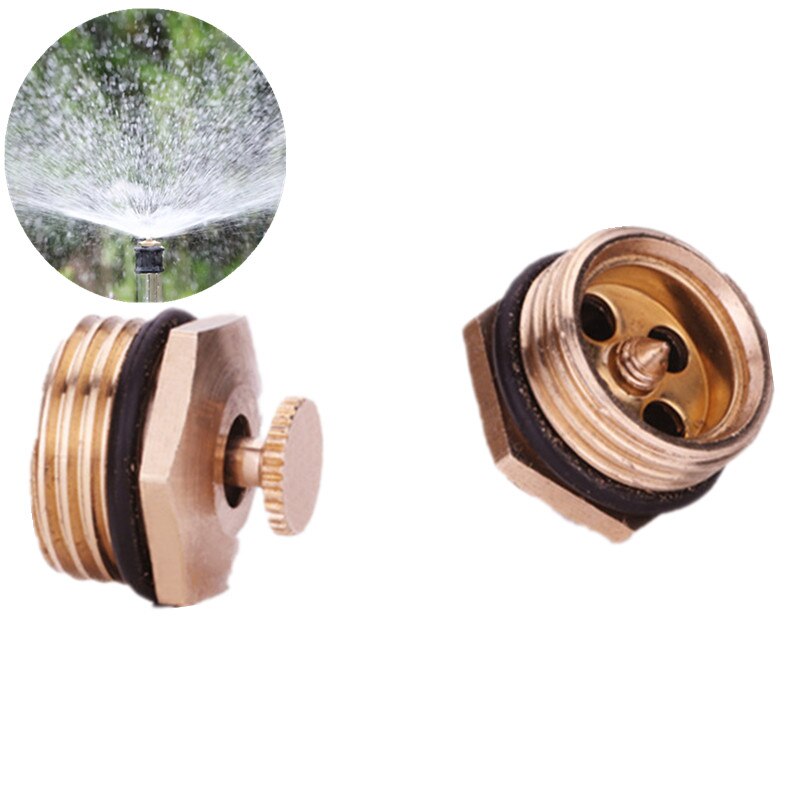 Snelle 1pc messing verstelbare gazonsproeier irrigatie tuinbouw verneveling micro-sproeikop tuinsproeier apparatuur