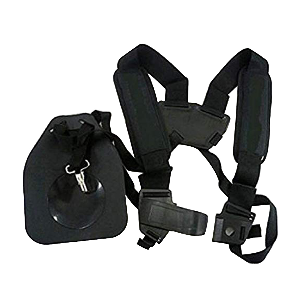 Adjustable Shoulder Strap Double Breasted Carry Harness Strimmer Universal Garden Pruner With Hook Tool For Brush Cutter Trimmer