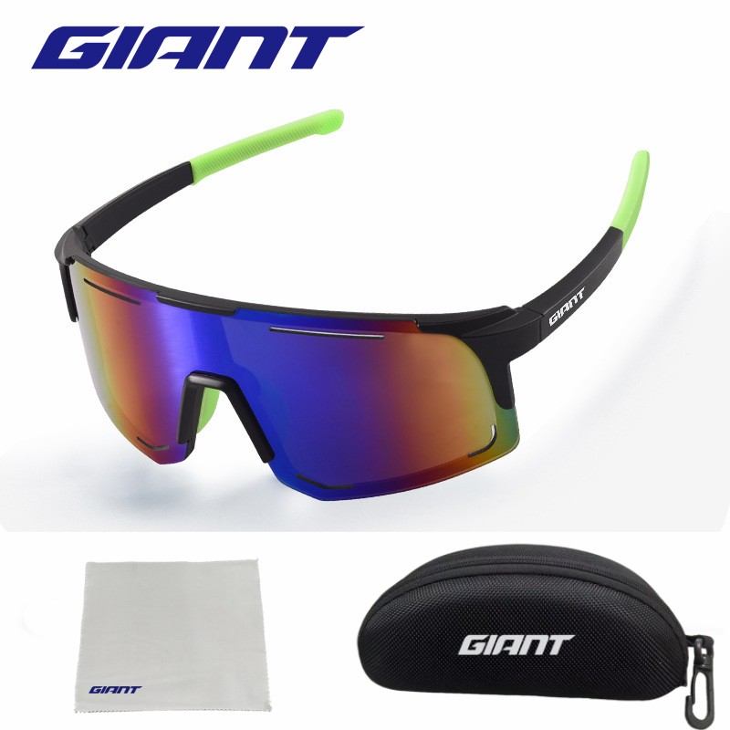 Gigantische Fietsbril Gepolariseerde/Fotochromische Bescherming Brillen Sportzonnebril Mtb Racefiets Fietsbril: Goud