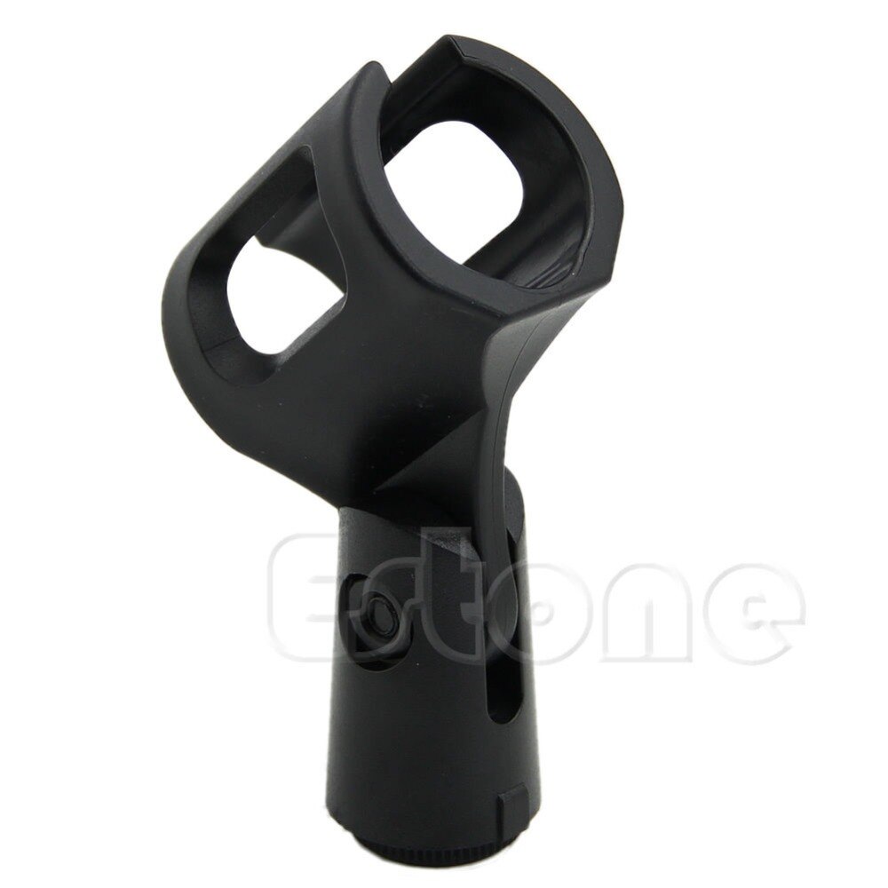 Plastic Flexible Clamp Clip Holder Mount Microphone Mic Stand Accessory