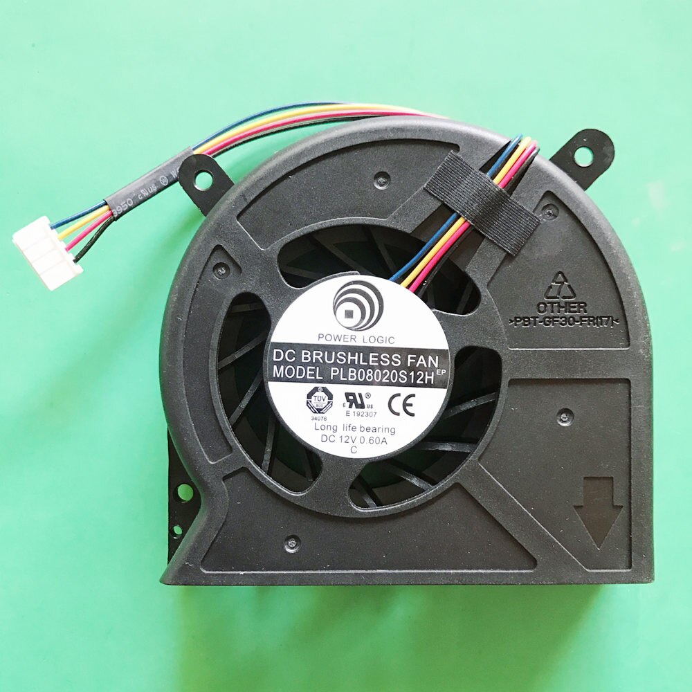 Laptop CPU COOLING FAN For MSI WIND TOP AE2050 CPU COOLING FAN COOLER POWER LOGIC PLB08020S12H 12V 0.6A ALL-IN-ONE AIO PC
