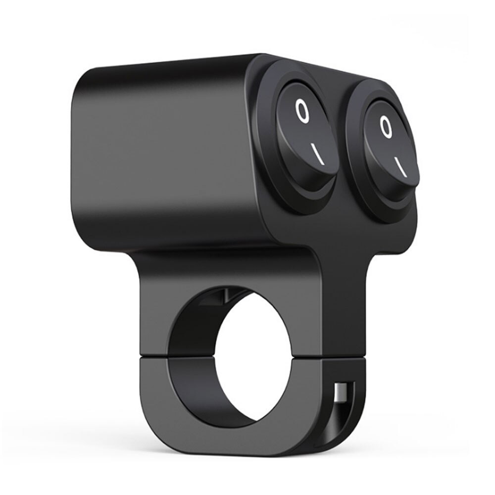 12V 7/8" Handlebar Control Switch Motorcycle Dual Control Headlight Double Flasher Speaker Switch Replacement Accessories