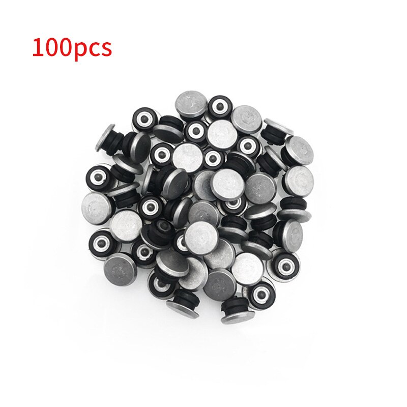 Pointes de pneus d'hiver/crampons de 8mm, 100 pièces, clous de pneus de voiture, goujons de glace, pour voiture, SUV, ATV: 100pcs