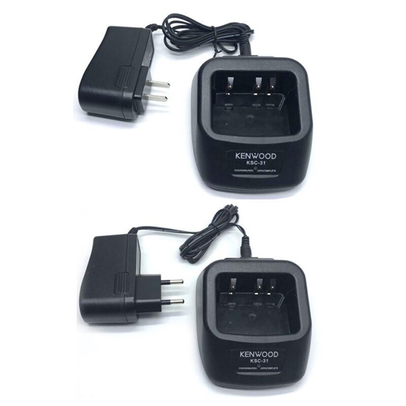KSC-31 Dock Charger for KENWOOD TK-3201 TK-2200 TK-2212 TK-3301 TK-3207 TK-2207 KNB-29N KNB-53N Ni-MH Li-ion Battery Charger