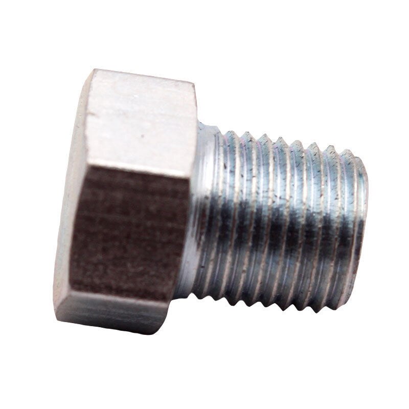 1/8" NPT PLUG MALE mild steel GAS OIL FUEL TANK PORT FITTING ADAPTER ADAPTOR: Default Title