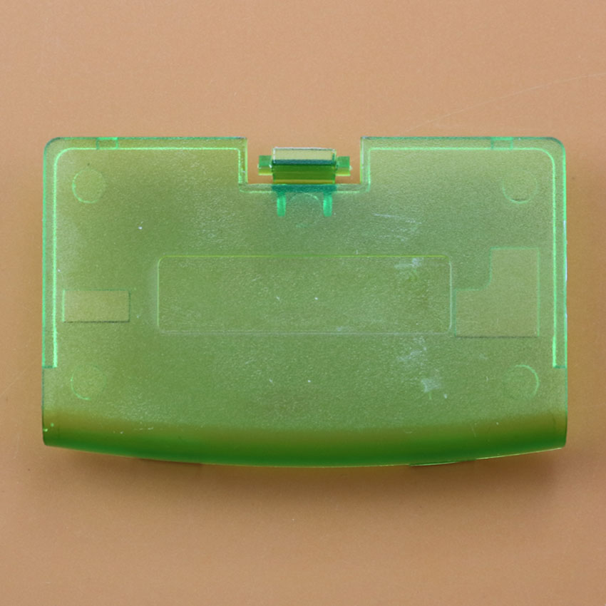 JCD Tapa de batería de plástico de repuesto de 17 colores para Gameboy Advance GBA: Plata