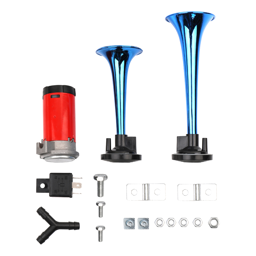 Corne De Trompette Double Ongaro Deluxe SS 24 Volts - Réf. 12428 - Neuf