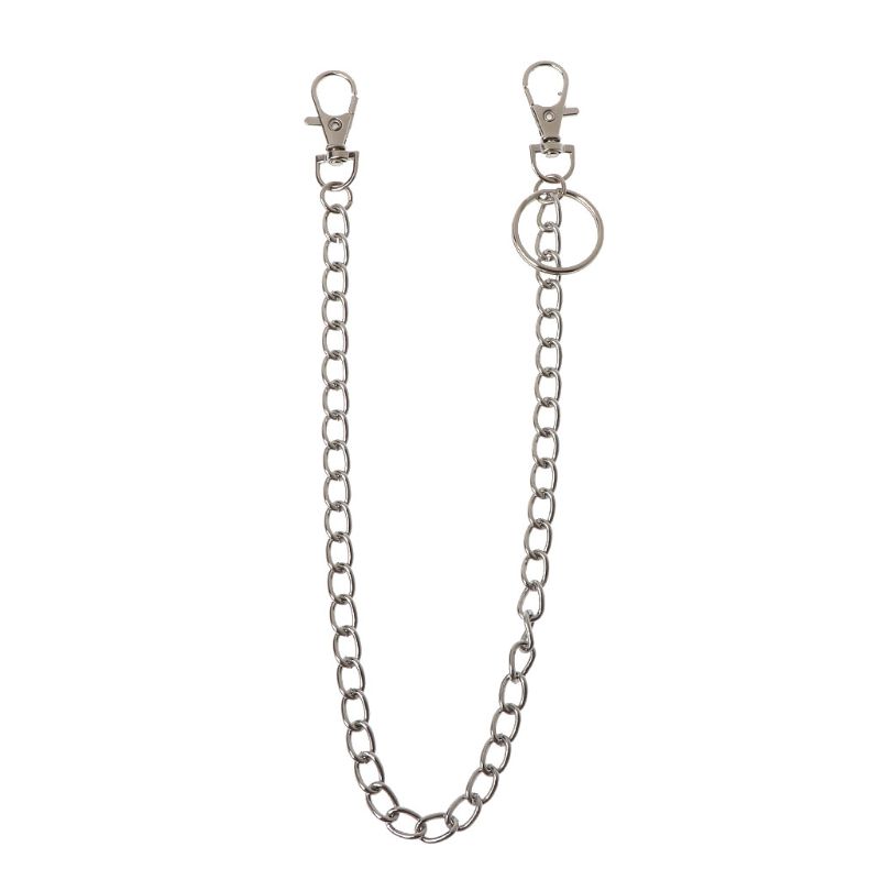 16 &quot; punk bälte plånbok kedja midja byxor kedja ficka kedja med nyckelring för byxor bälte jeans plånböcker nycklar smycken unisex: 9