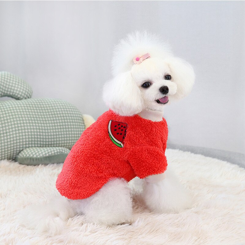 Dog Clothes pomeranian Pet Sweatshirt Autumn Winter Small Medium Dog Clothing Chihuahua Schnauzer Jacket Costume