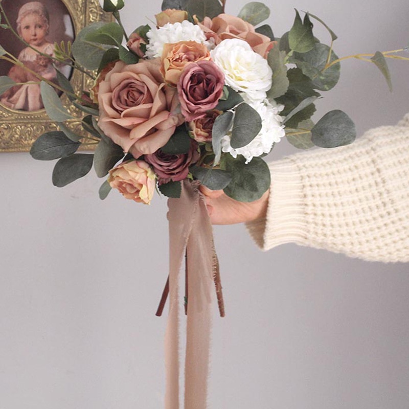 Ruban en mousseline de soie effiloché fait à la main, 5 m/rouleau, avec bobine de bois, Bouquets d&#39;invitation de mariage, ruban à franges transparentes, artisanat plat