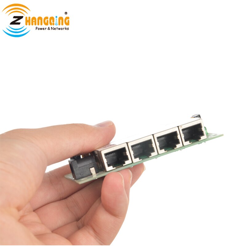 Passive patch panel 4port Power over Ethernet POE Injector Without case for IP camera, Access Point