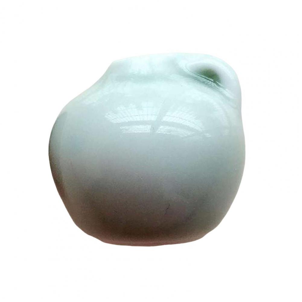 Vase à fleurs en céramique Mini Vase magnétique décor 3d plantes bouteille porte-fleurs réfrigérateur aimant ensemble pour la maison bureau cuisine décor: Violet