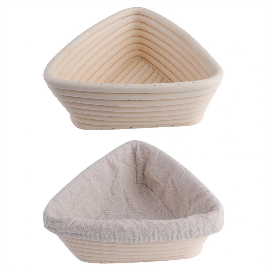 Wicker Bread Proofing Food Storage Basket Rattan Basket Lining Fruit Tray Home Rattan Organizer