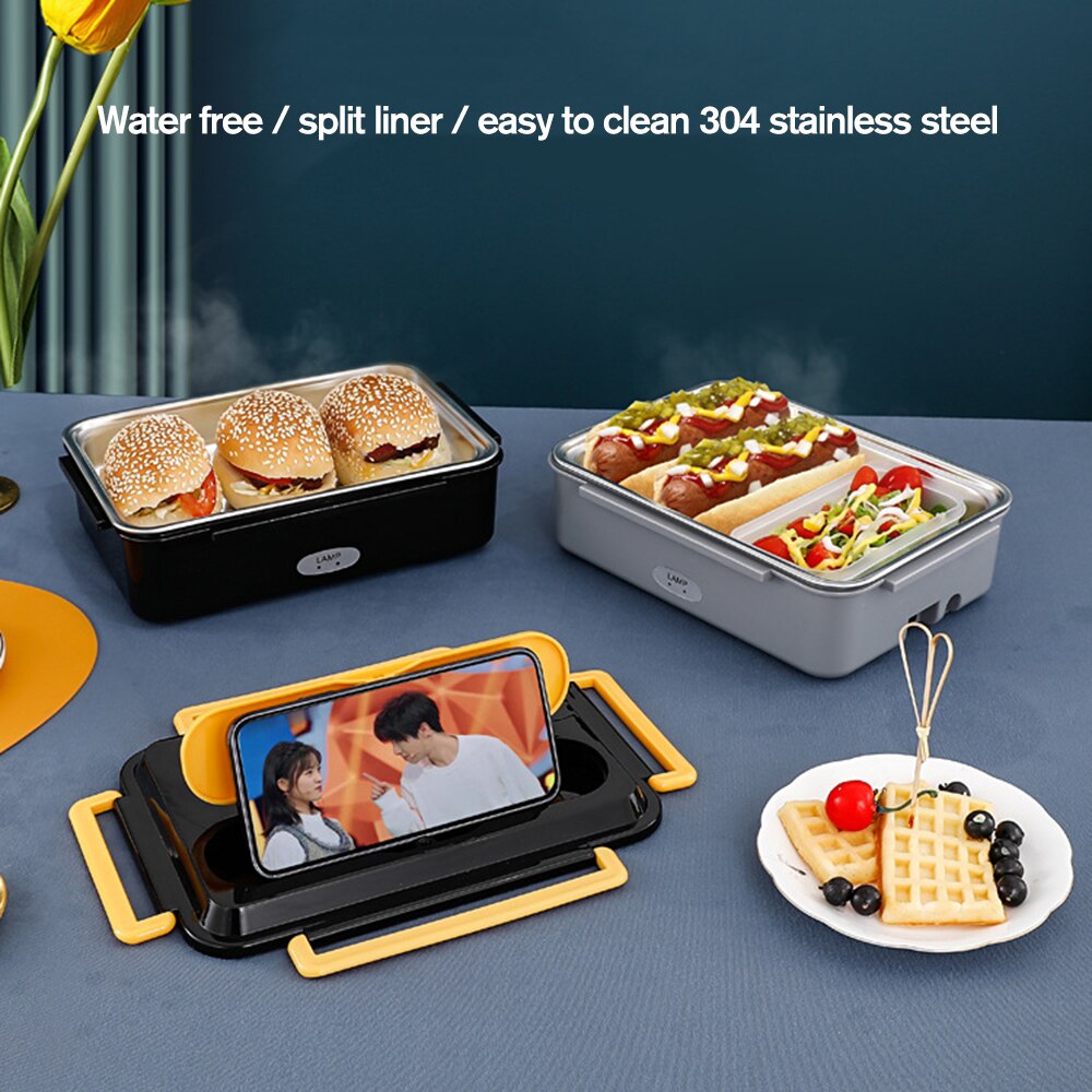 Food thermal insulation electric lunch box portable food electric heater household vehicle mounted food heating lunch box