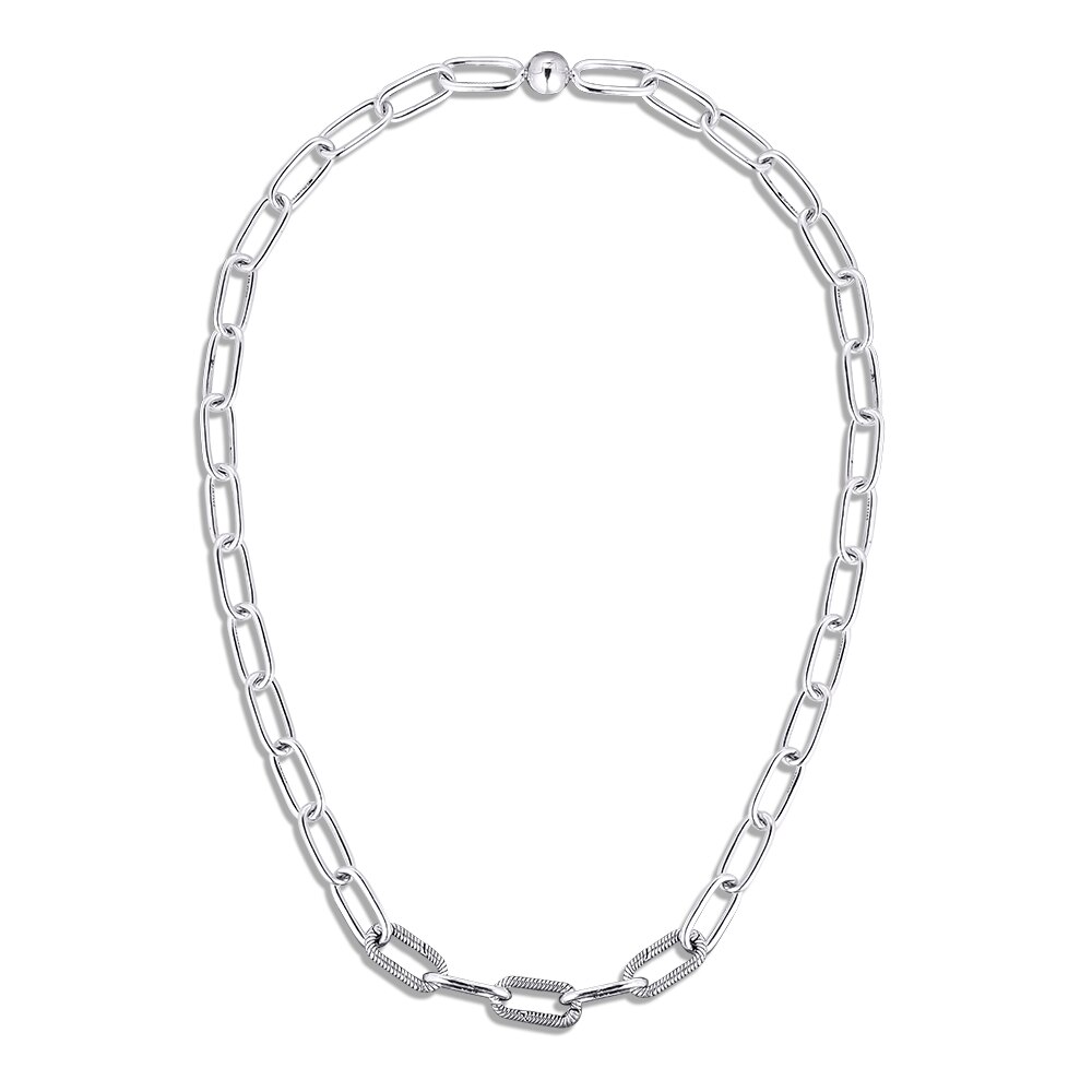 Ckk Me Ketting 100 925 Sterling Zilveren Sieraden Me Link Kettingen Voor Vrouwen Mannen