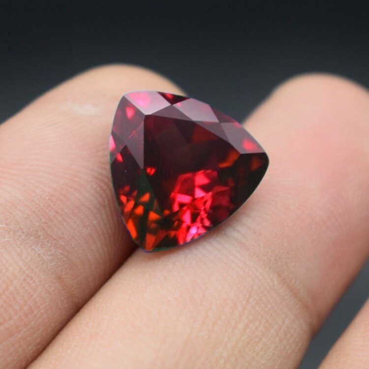 Wijsheid En Voogd Steen 3A Mozambique Ruby Korund Spinel Verschillende Vormen Mozaïek Sieraden Diy Duif Bloed Rode Steen Van Jewelri