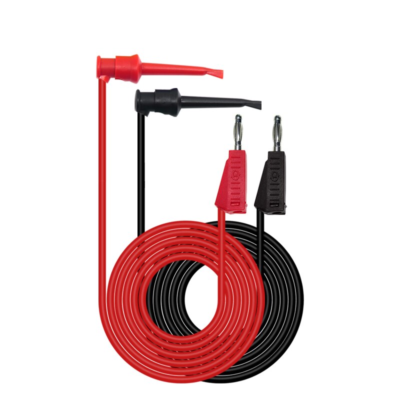 Multifunksjons multimeter test kit testledning kit banan plugg for å teste krok kabel utskiftbar multimeter sonde test wire