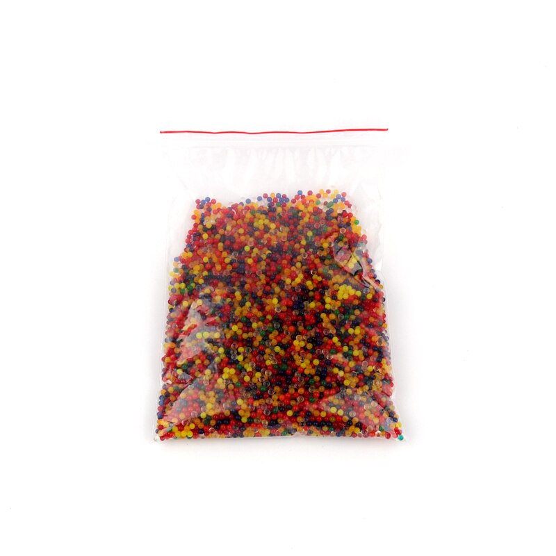 500pcs 11-13mm Pearl Shaped Polymer Crystal Soil Water Beads Mud Grow Magic Jelly Gel for Potted Plants Decoration: mix