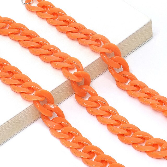 Mode Leesbril Ketting Voor Vrouwen Acryl Zonnebril Kettingen Lanyard Anti-Slip Cord Holder Neck Strap Touw: 10