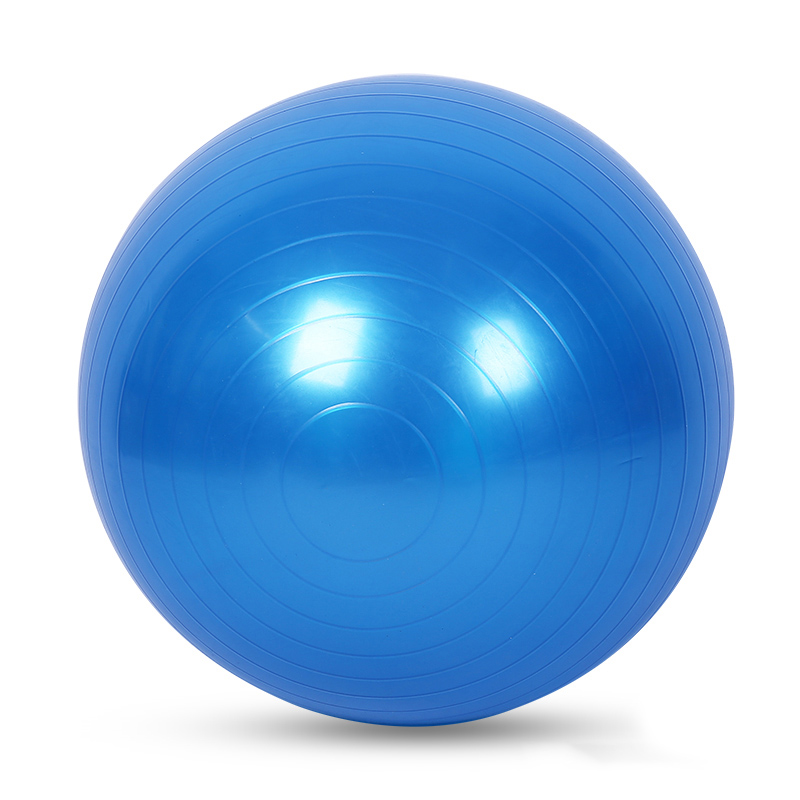 Yoga Ball GYM Balanced ball Fitness Massage Sport Workout Relieve Pain Massage Balls Training Tool 55cm 65cm 75cm: blue 55cm