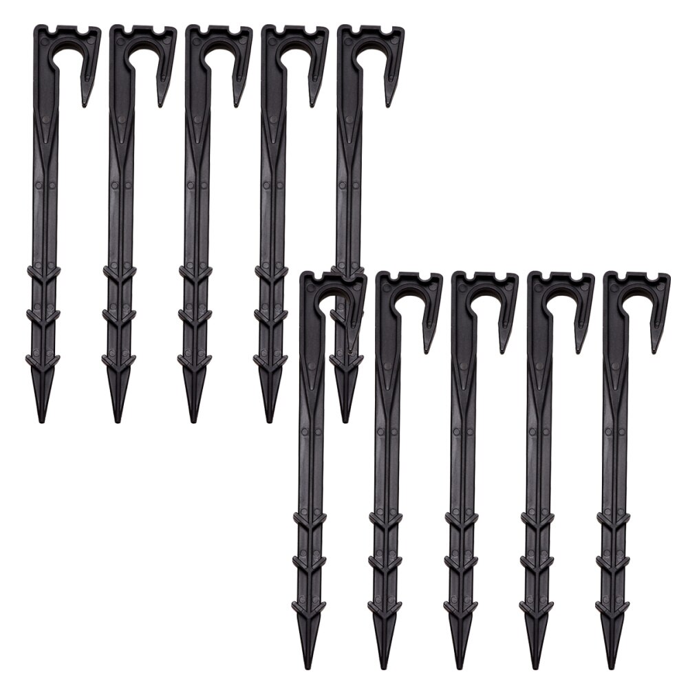 10pcs Supportive Tools Useful Irrigation Durable Ground Stakes: Default Title