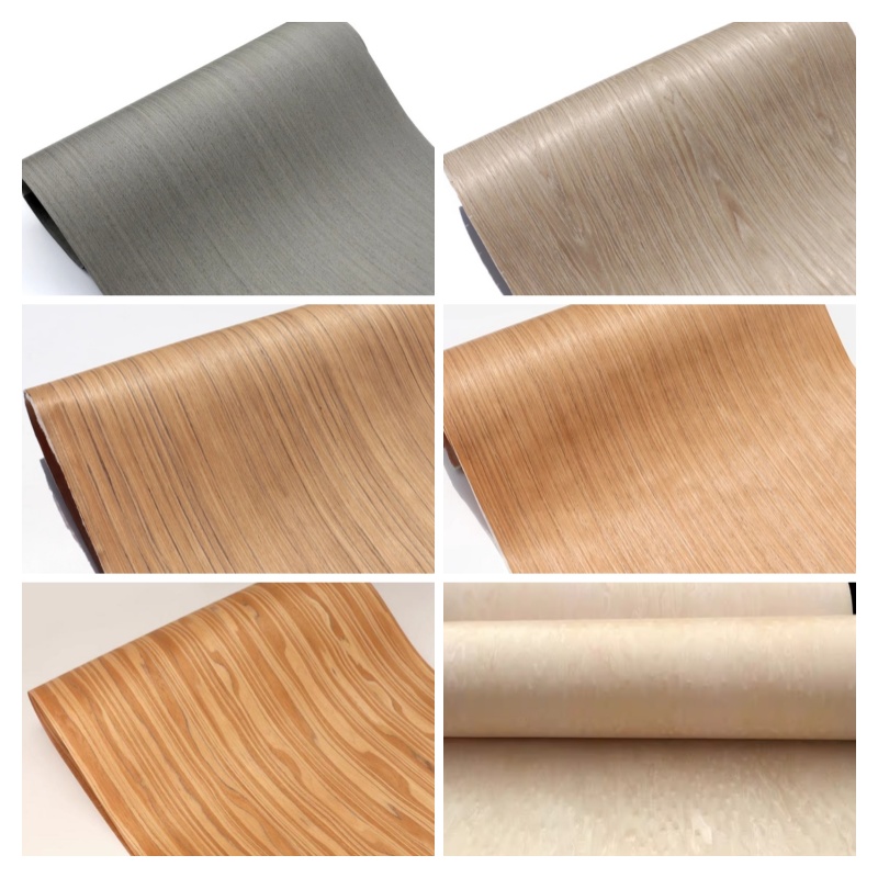 Chapa de madera con fragancia clásica de otoño, chapa de teca hecha a mano, 2,5 metros x 580x0,25mm, modelo decorativo