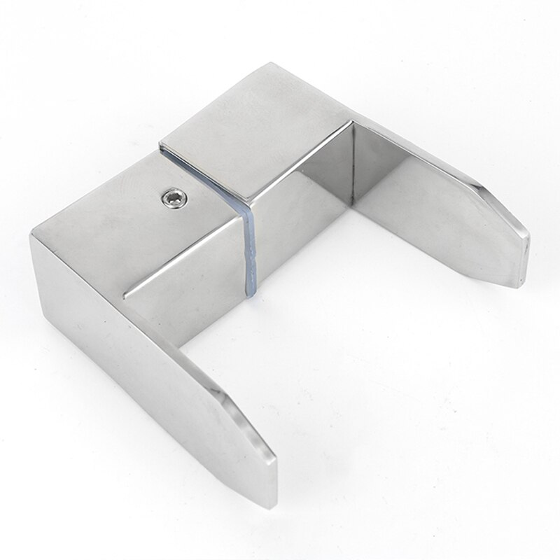 304 Stainless steel Shower Room Glass Door glass cabinet handle bathroom door single door handle door black: PSS