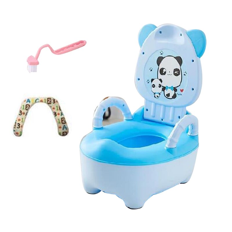 0-6 Years Old Children's Pot Soft Baby Potty Plastic Road Pot Infant Cute Baby Toilet Seat Boys And Girls Potty Trainer Seat WC: 06