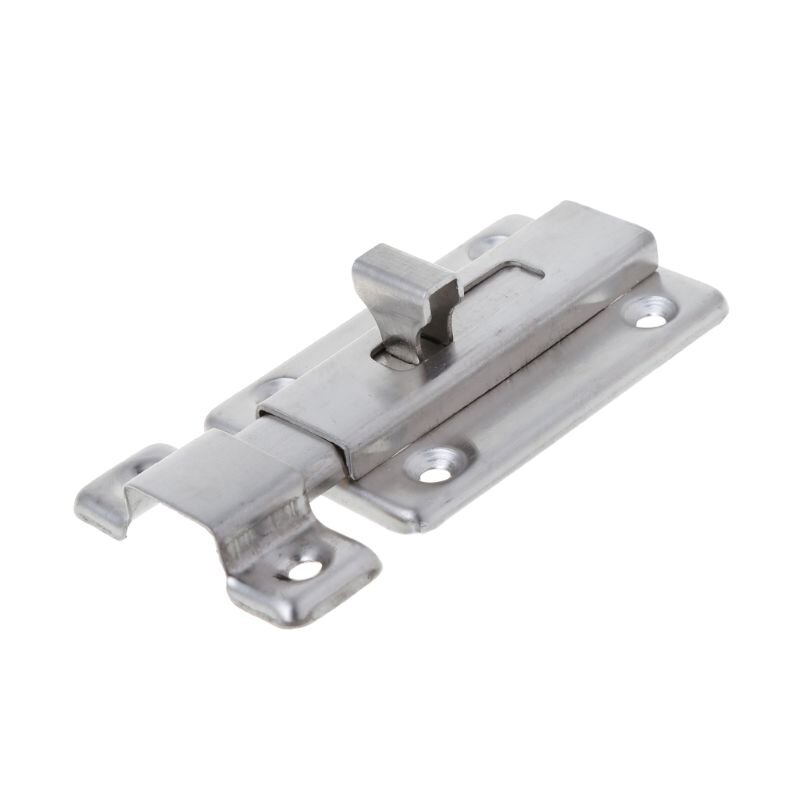 Pestillo de resorte de acero inoxidable de 2 pulgadas/3 pulgadas, cerradura de puerta deslizante, candado de perno de barril de puerta de seguridad