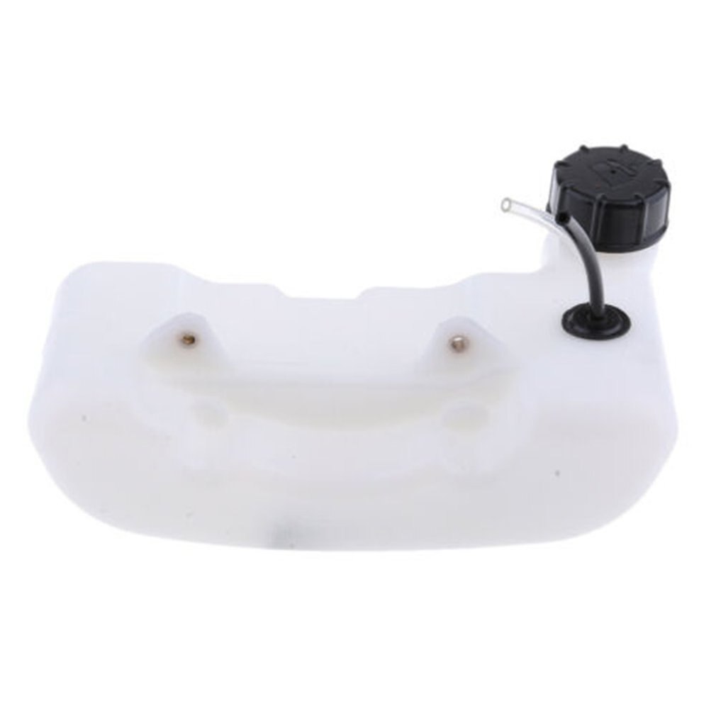 Electric Bicycle Fuel Tank White Plastic Gas Fuel Tank For Scooter For Gokart Mini Bike 43Cc 47Cc 49Cc