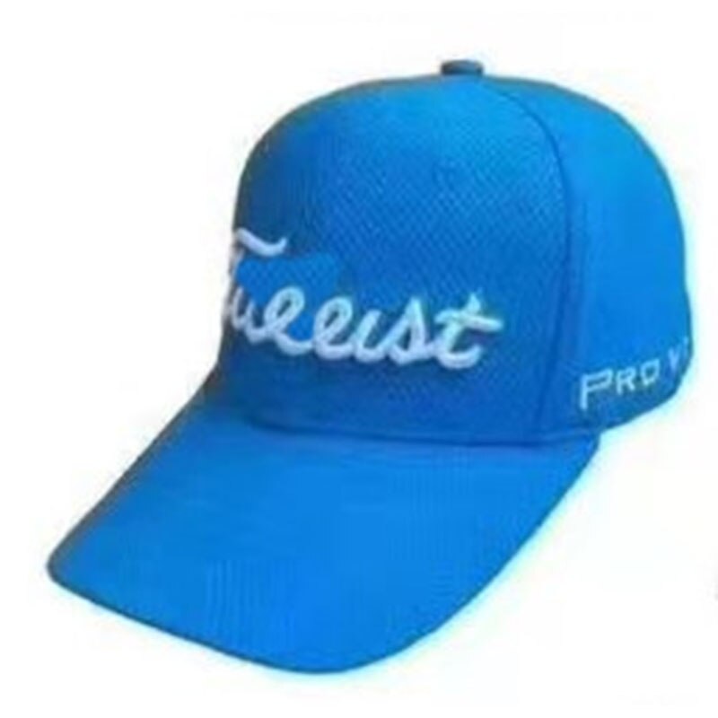 style men's golf caps, breathable and quick-drying golf caps, leisure ladies' sun hats: blue