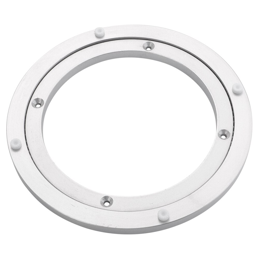 1pc dreieskivelager fint aluminiumslegering roterende svingbar dreieskiveplate roterende base roterende lager
