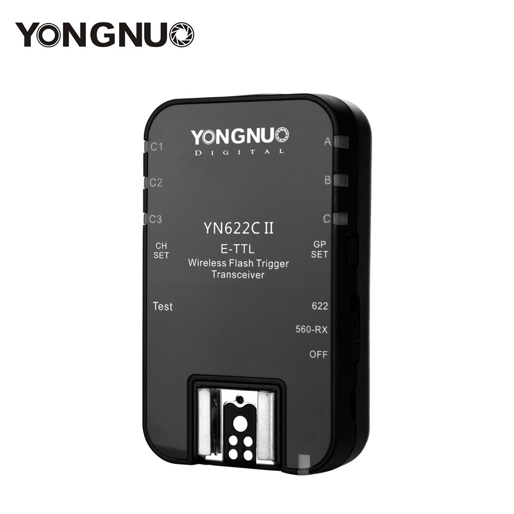 Yongnuo, transceptor único de YN622 YN-622C II TTL, disparador de Flash con HSS para Canon