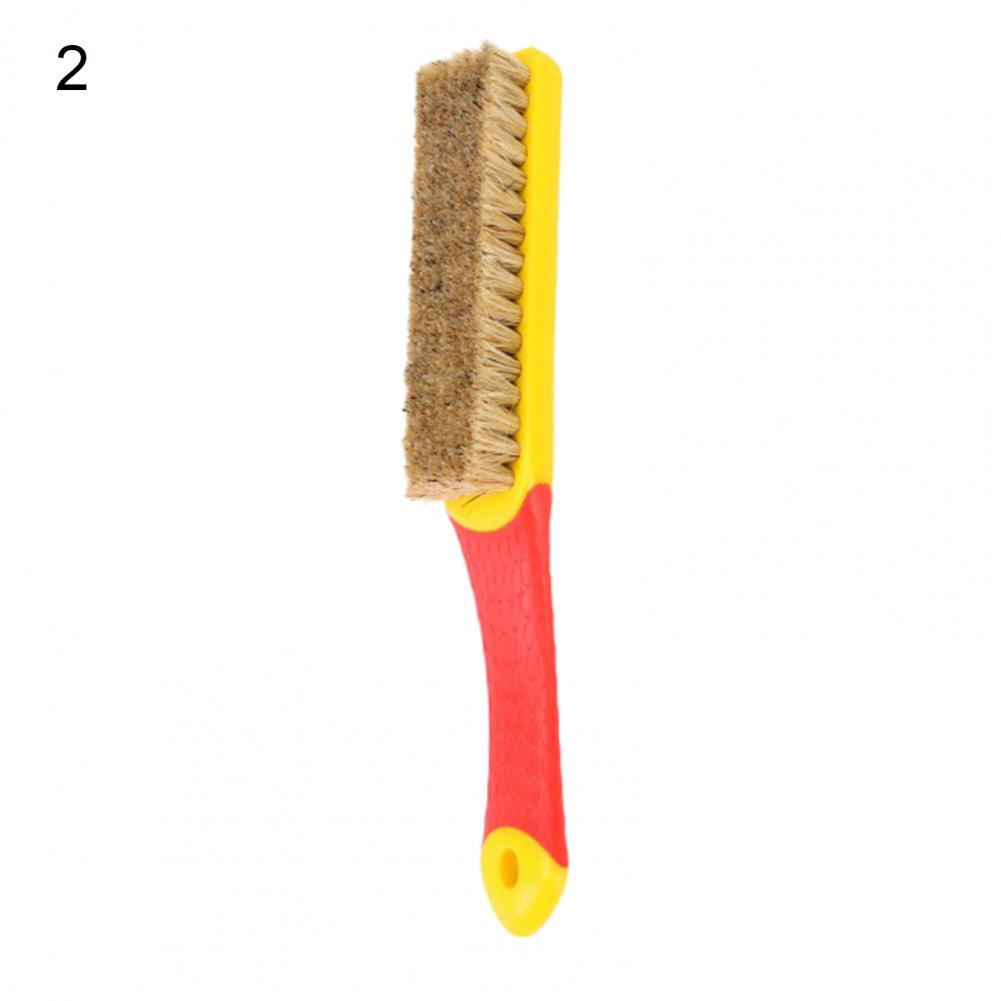 Bristle Brush Deep Cleaning Good Toughness Polishing Comfort Grip Stiff Bristle Scrub Cleaning Brush for Collection: 2