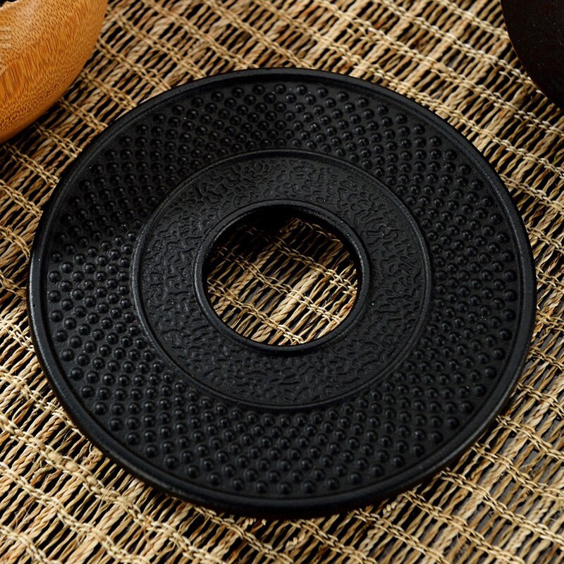 cast iron teapot holders, Tetsubin Kettle Drinkware Tools Heat Insulation Pad Dining Table Tool