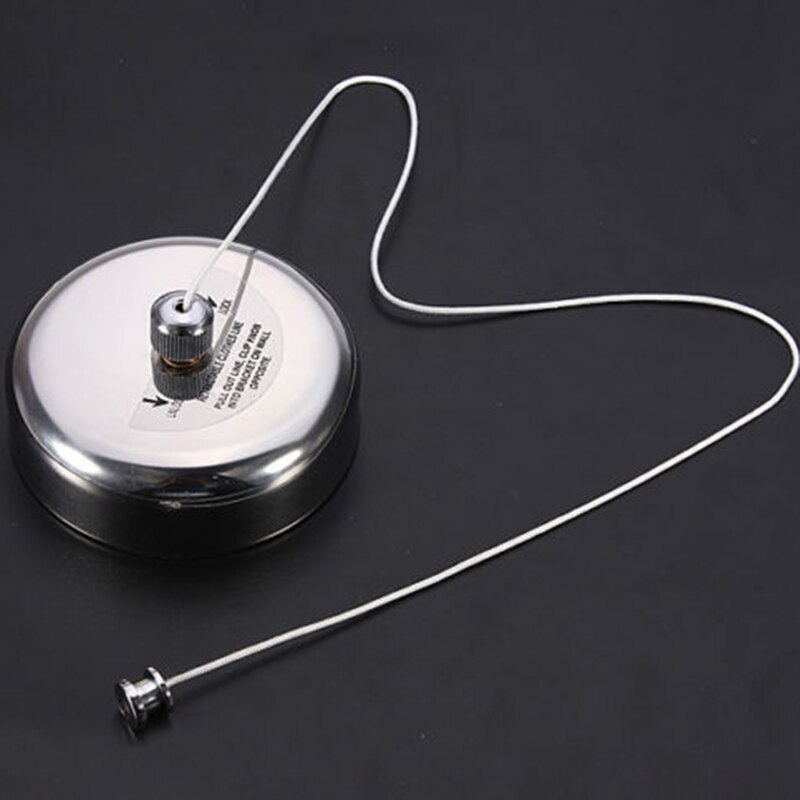 Stainless Steel Retractable Clothes Line Dryer Laundry Clothesline with Screws