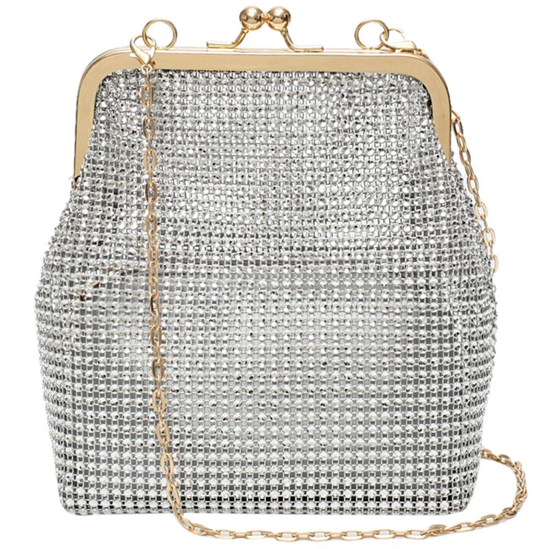Saco de diamante brilhante 2019 verão moda nova alta qualidade designer bolsa feminina corrente ombro saco do mensageiro festa bolsos mujer