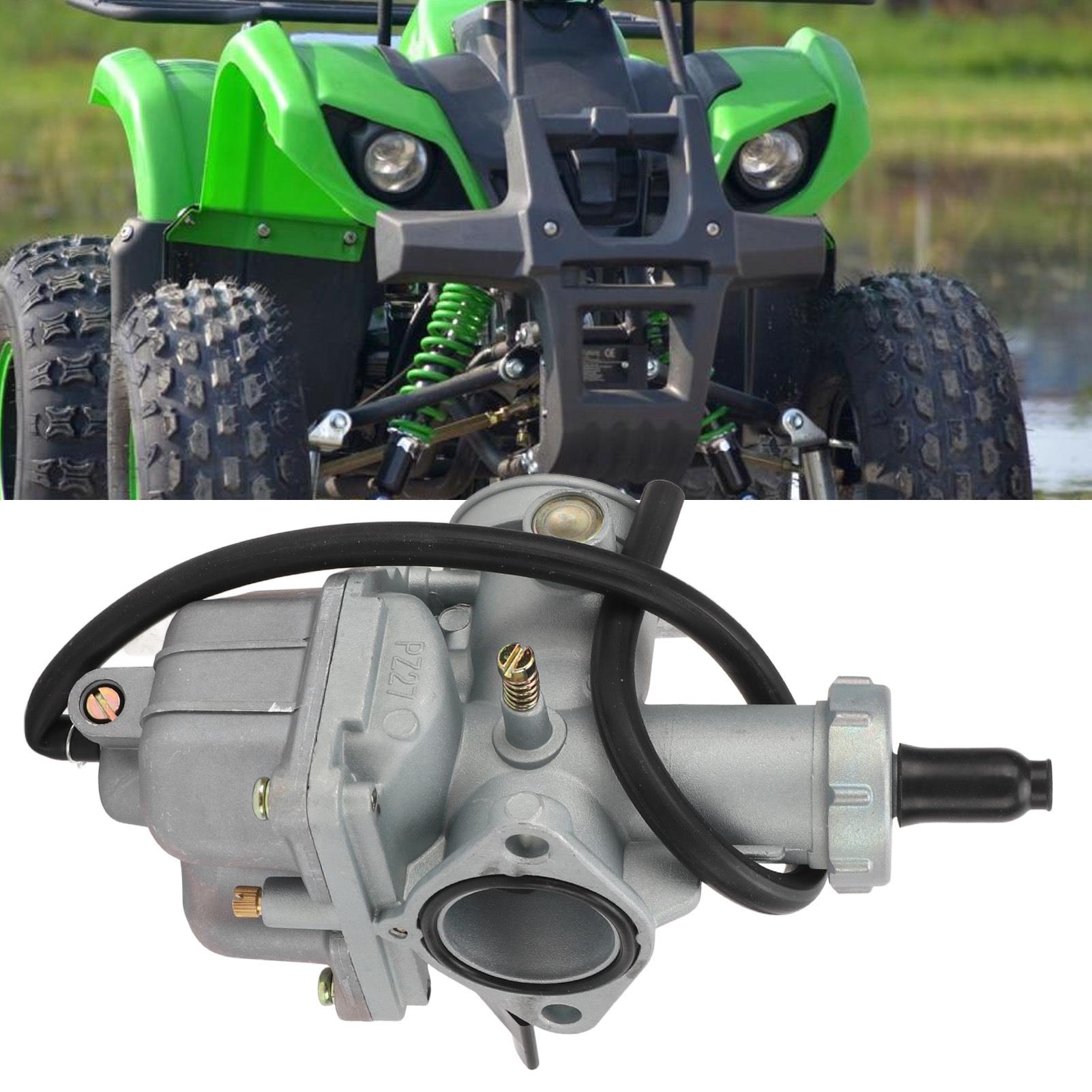 Conjunto de carburador atv 27mm, substituição direta eficiente de metal para 4 tempos cg 12 para cc 15 cc 20 cc 25 cc 30 cc